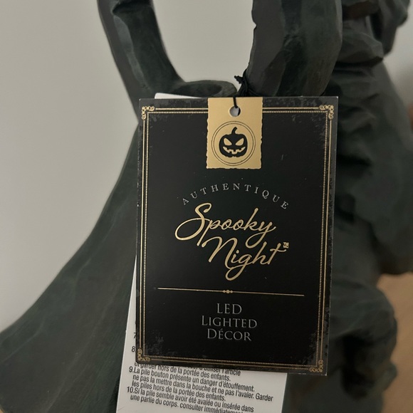 Halloween Spooky Night Sleepy Hollow Headless Horseman Large 18” Light Up Decor - Picture 10 of 13